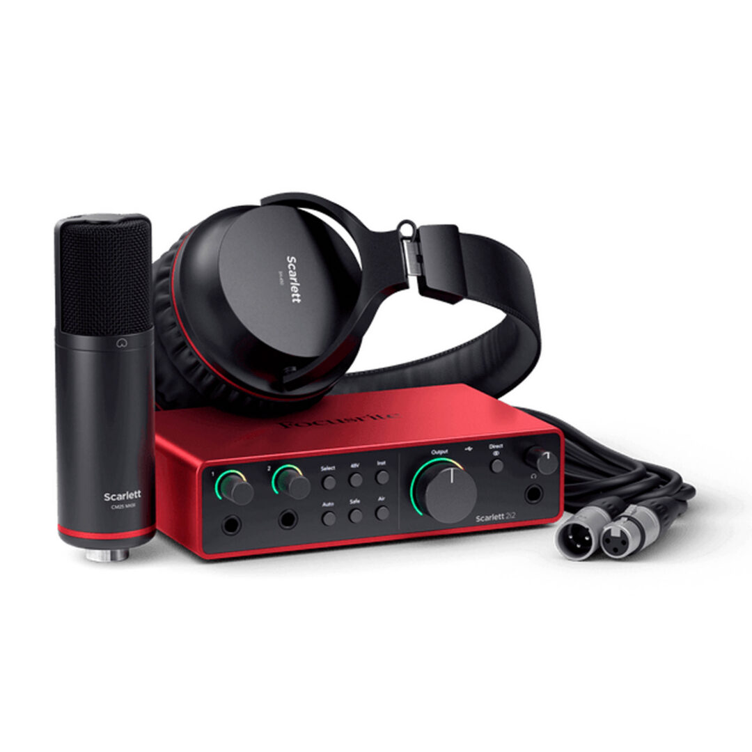 SCARLETT 2I2 STUDIO PACK HOMESTUDIO 4TA GEN FOCUSRITE