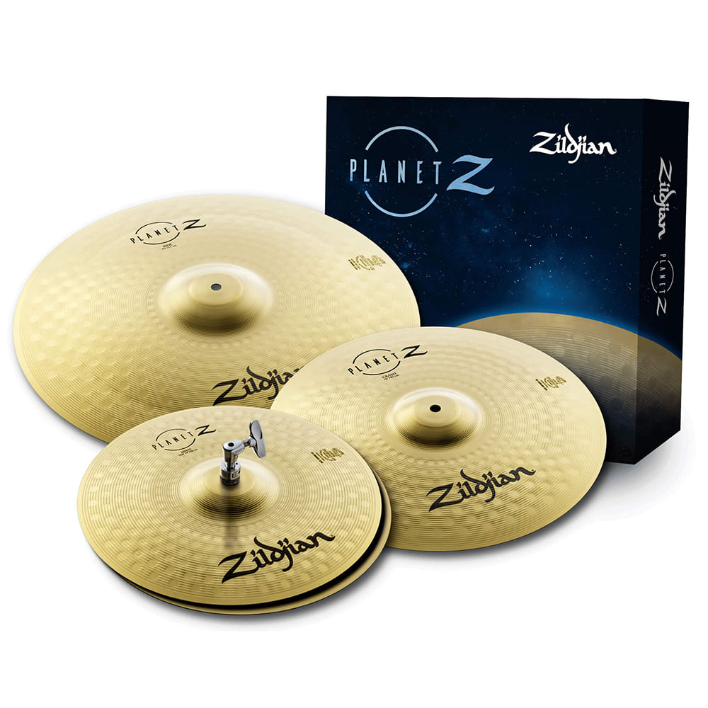 ZP4PK PACK PLATILLOS PLANET Z 4 14" 16" 20" ZILDJIAN