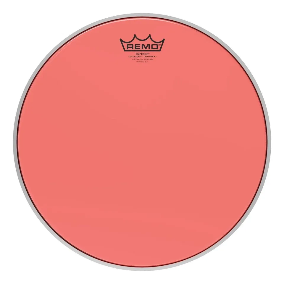 BE-0314-CT-RDMP PARCHE EMPEROR COLORTONE CRIMPLOCK RED 14'' REMO
