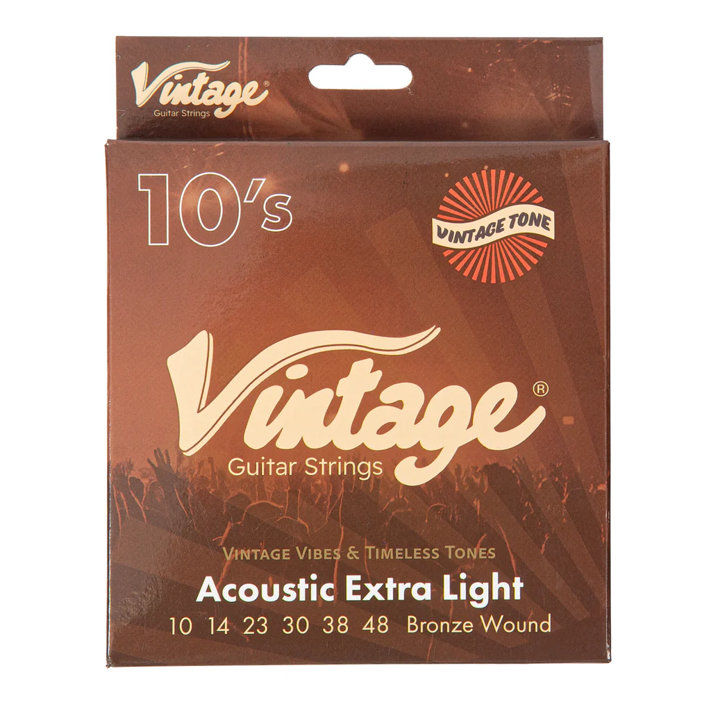 Vintage VAS1048 - Cuerdas para Guitarra Acústica